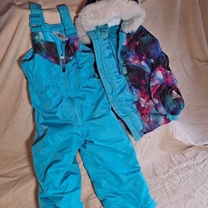 ZeroXposur Girls Snow Suit Set Size 3T